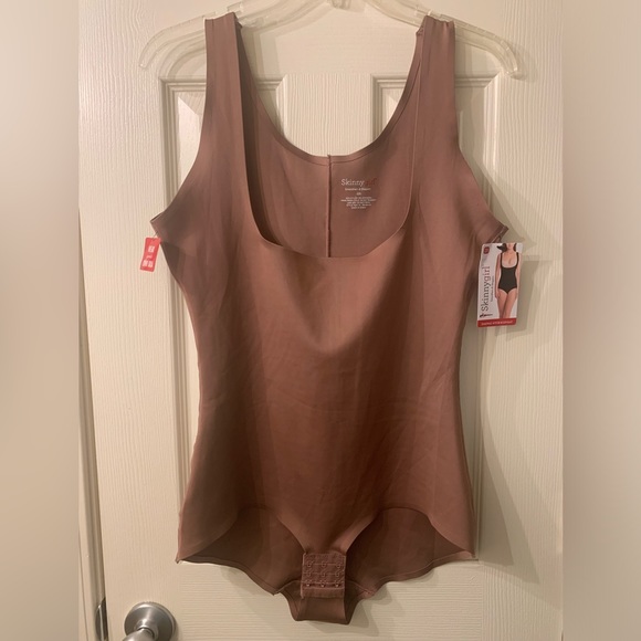 SkinnyGirl Shaping WYOB Bodysuit Size 2X Sable rose Style SG7691C Shapewear - Picture 1 of 6